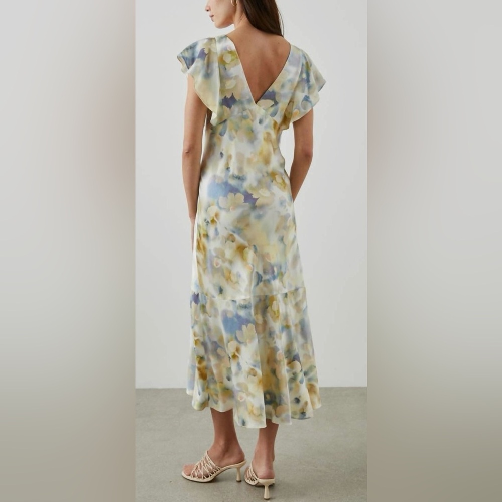 Rails Dina Satin Midi Dress - Picture 2 of 11